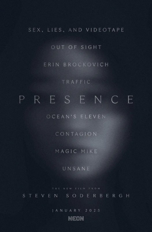 名称：感应 Presence (2024)描述：露丝(刘玉玲 饰)和丈夫克里斯(克里斯·苏利文 饰)带着儿子泰勒(艾迪·马代 饰)和女儿克洛伊(卡莉娜·梁 饰)，一家四口一起搬进郊区一处新家