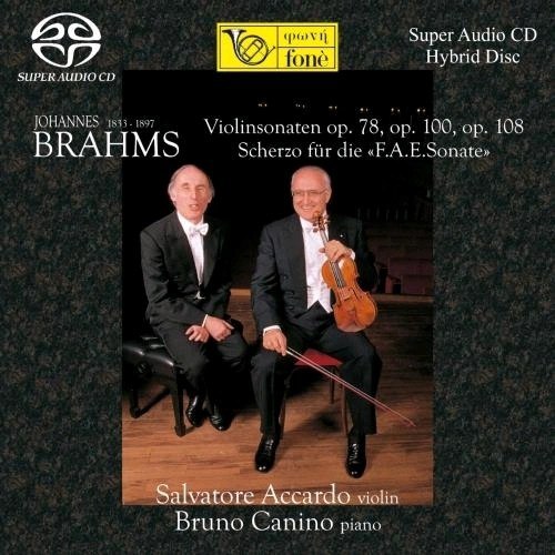 名称：勃拉姆斯小提琴奏鸣曲 SACD ISO整轨描述：Brahms - Violin Sonatas Nos. 1, 2 & 3 - Salvatore Accardo, Bruno Canino (2010) (SACD)勃拉姆斯对自己的作品批评很严厉，经常对自己的作品感到不确定，不愿意出版他认为不成熟或不完整的作品