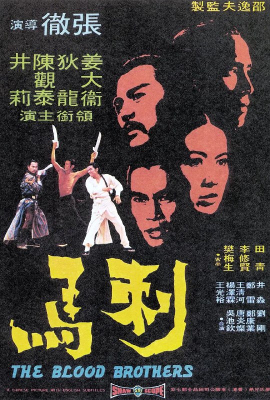 名称：刺马(1973)【BluRay.1080P】【国语音轨】【内封简繁字幕】【狄龙/姜大卫】【4.9GB】描述：清朝乱世，草莽中人张汶祥(姜大卫)、黄纵(陈观泰)与马新贻(狄龙)不打不相识，结拜为异姓兄弟，马新贻被推为大哥，张汶祥做了三弟