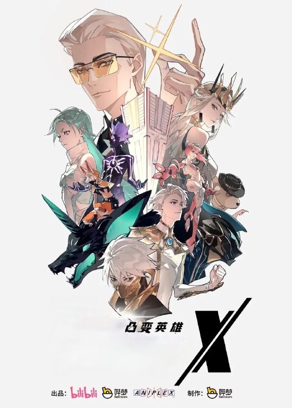 名称：【动漫】凸变英雄X / 凸变英雄 .更至04集 [4K][HDR 真彩][HEVC/H.265] 描述：这是一个由人们的信赖造就英雄的世界，而获得最多信赖的英雄被誉为一一 X 