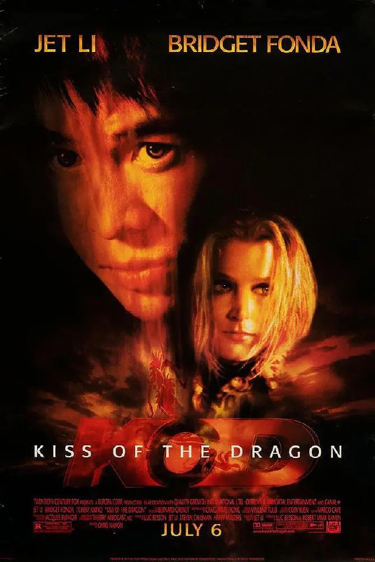 名称：龙之吻 (2001) 蓝光原盘REMUX.描述：中国特工刘剑（李连杰）受命前往巴黎帮助警察局侦破当地毒品走私集团