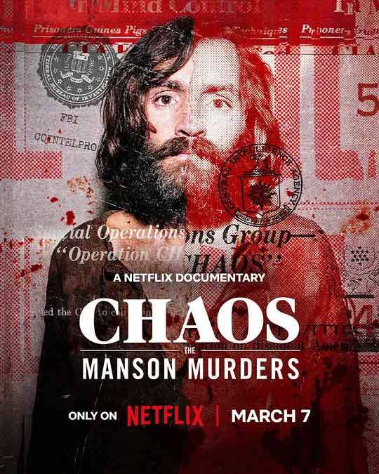 名称：狂乱背后：曼森家族谋杀案 Chaos: The Manson Murders (2025)描述：1969 年8月，查尔斯·曼森的信徒依照他的命令杀死了7个人