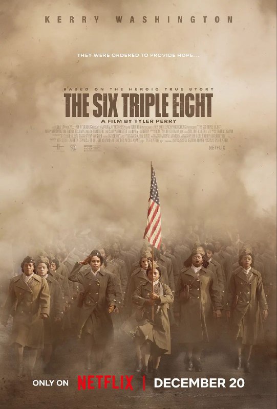 名称：6888女子营 / The Six Triple Eight [2024][中字][超清][豆瓣6.6]描述：《Six Triple Eight》讲述了一个鼓舞人心且不可思议的真实故事，主角为第一支也是唯一一支在二战期间驻扎海外的勇敢的有色人种女子军团