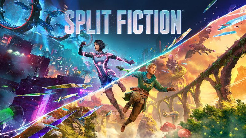 名称：PC双人合作冒险游戏《双影奇境 Split Fiction v.1.0》解压即玩 描述：由 2021年度最佳游戏《双人成行》工作室打造的又一款创新合作类动作冒险游戏