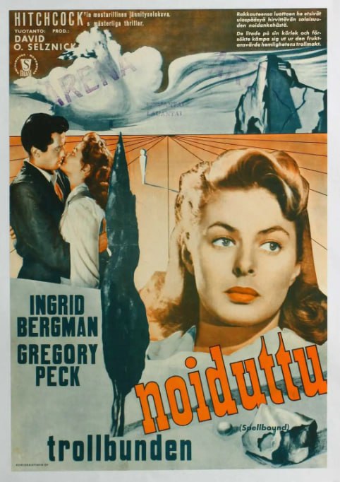 名称：[爱德华大夫][1945][国英双语][1080P][4.6G].描述：讲述了精神分析学家康斯坦丝・彼得森与新到精神病院的 “爱德华大夫” 之间的故事，随着相处她发现眼前的 “爱德华大夫” 是冒名顶替的，而他因受刺激患有失忆症，康斯坦丝运用精神分析的方法帮助他寻找记忆，揭开真相，同时两人也产生了爱情