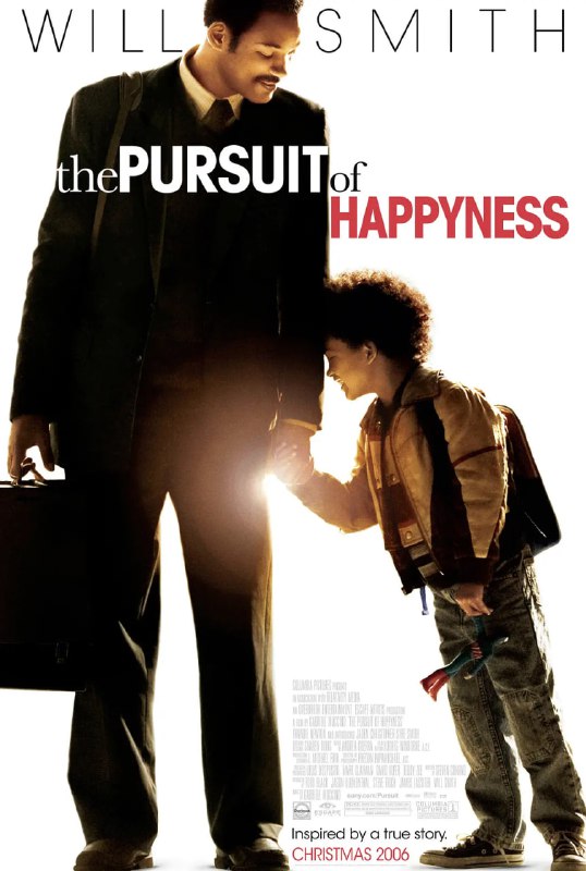 名称：当幸福来敲门 The Pursuit of Happyness (2006)描述：克里斯•加纳（威尔·史密斯 Will Smith 饰）用尽全部积蓄买下了高科技治疗仪，到处向医院推销，可是价格高昂，接受的人不多